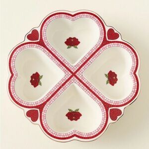 Anthropologie bistro tile valentine collection muffin pan